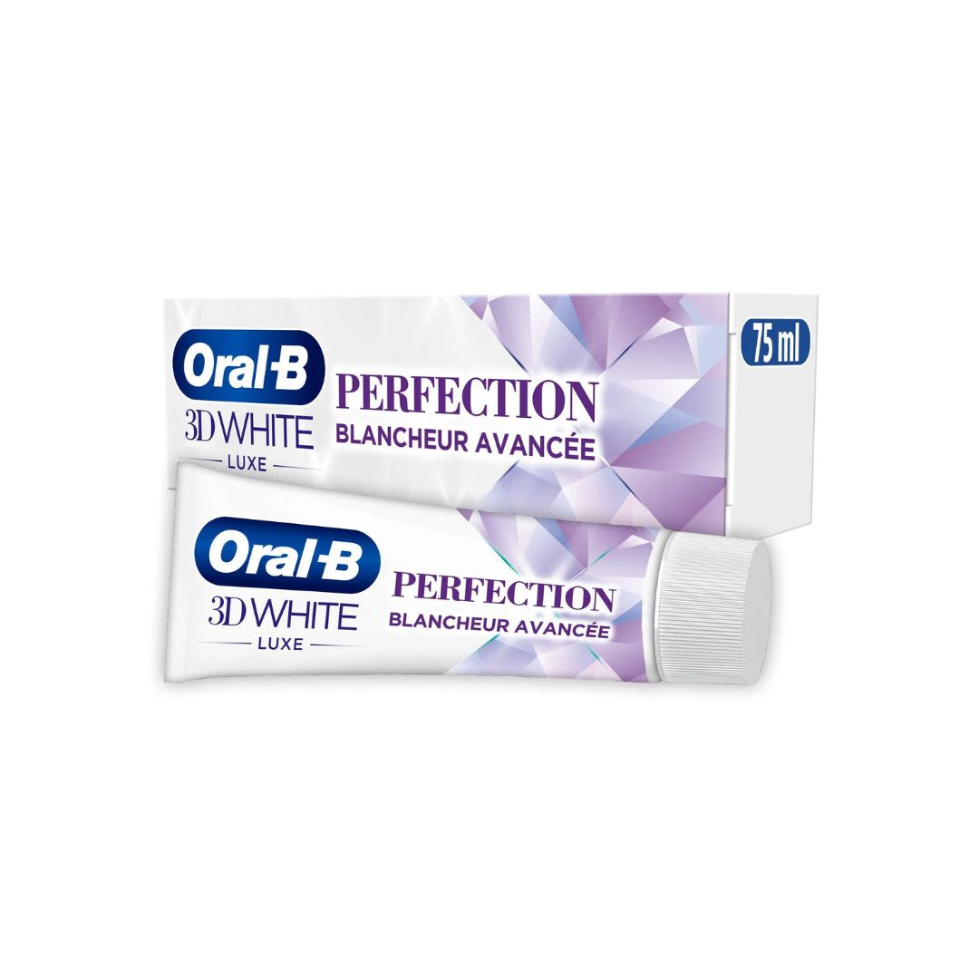 image Oral-B – 3D White Luxe Perfection blancheur avancée 75ml